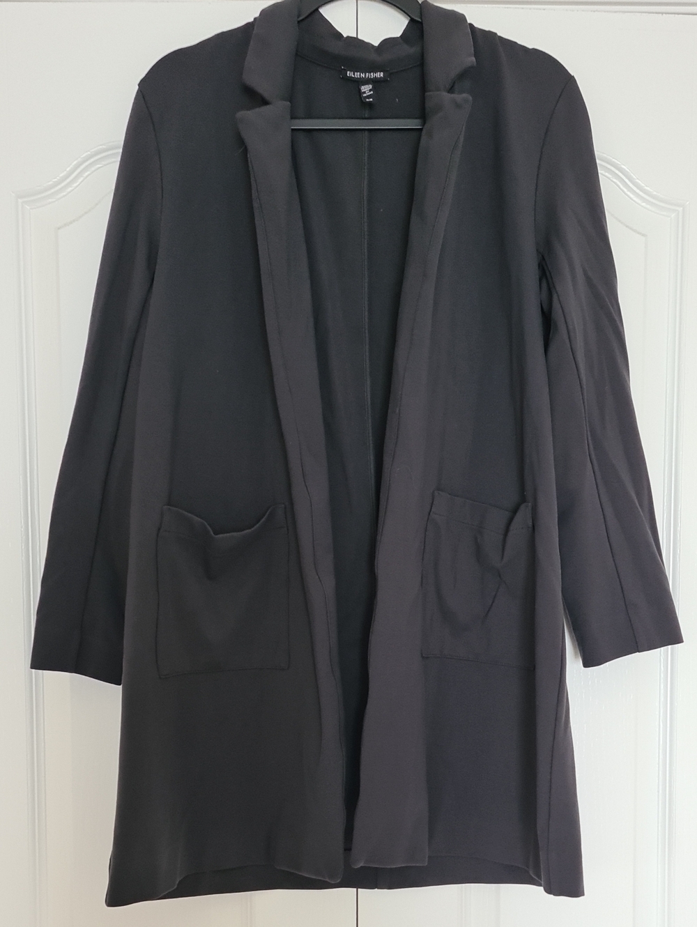 Eileen Fisher - Tencel Blend Washable Flex Ponte Long Blazer